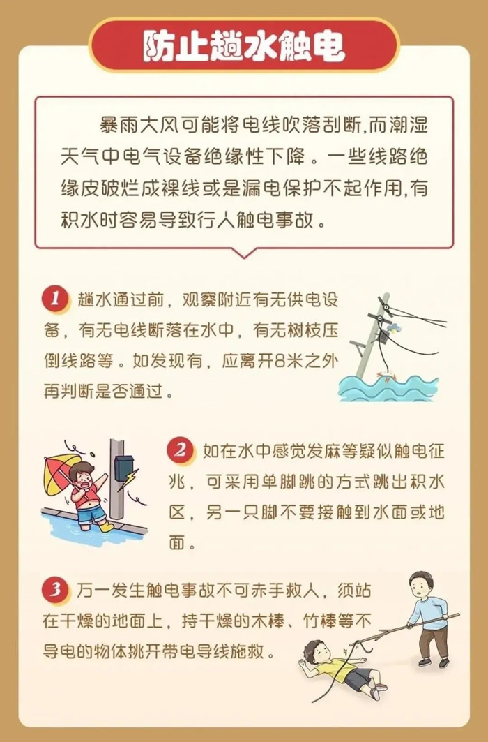 下班路上，蹚水有风险！这些危险提前防范！