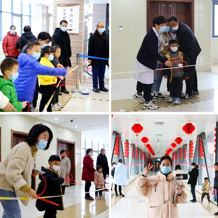 猜灯谜套圈圈 医患同乐闹元宵——郑州阳城医院举办元宵佳节灯谜竞猜套圈文化活动